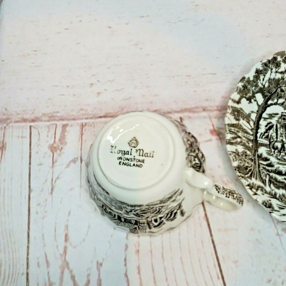 Royal Mail Fine Staffordshire Teacup & Saucer - Picture 7 of 12